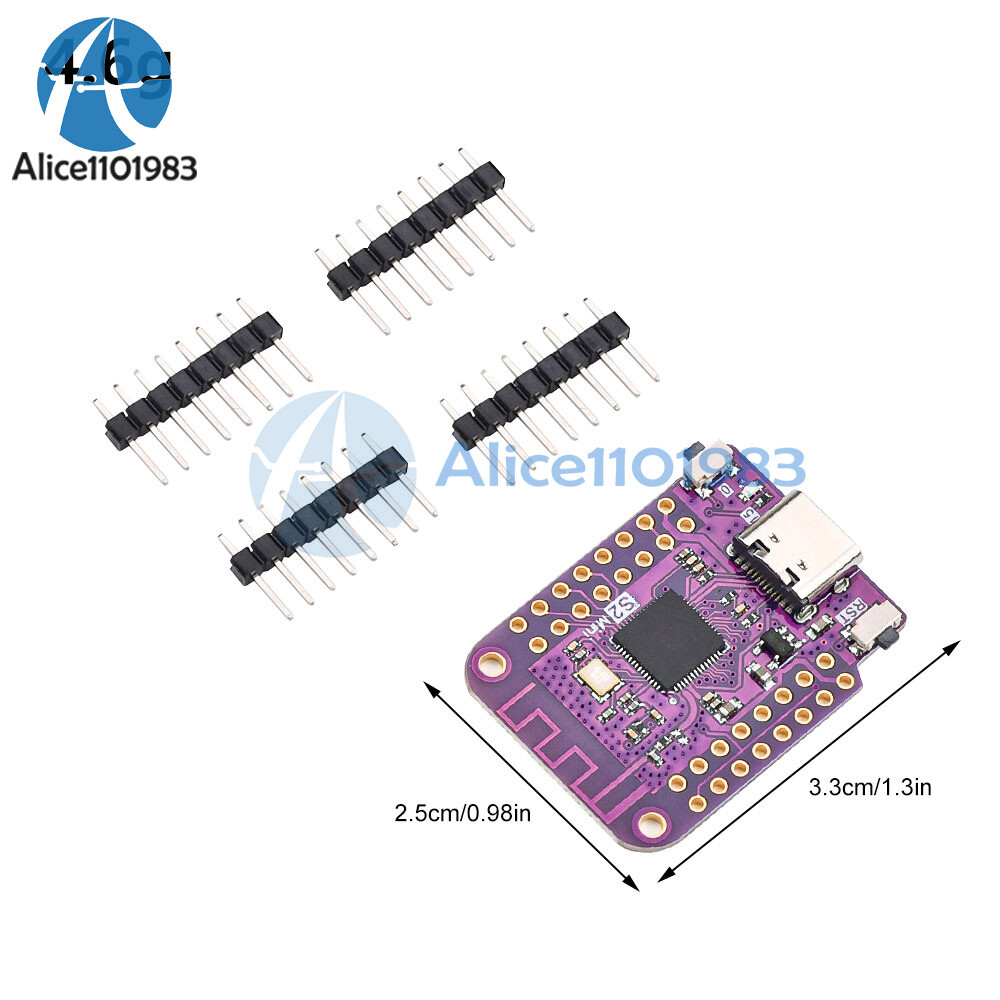 1-10PCS S2 Mini TYPE-C ESP32 4MB WIFI Module Internet Development Board DC3.3V