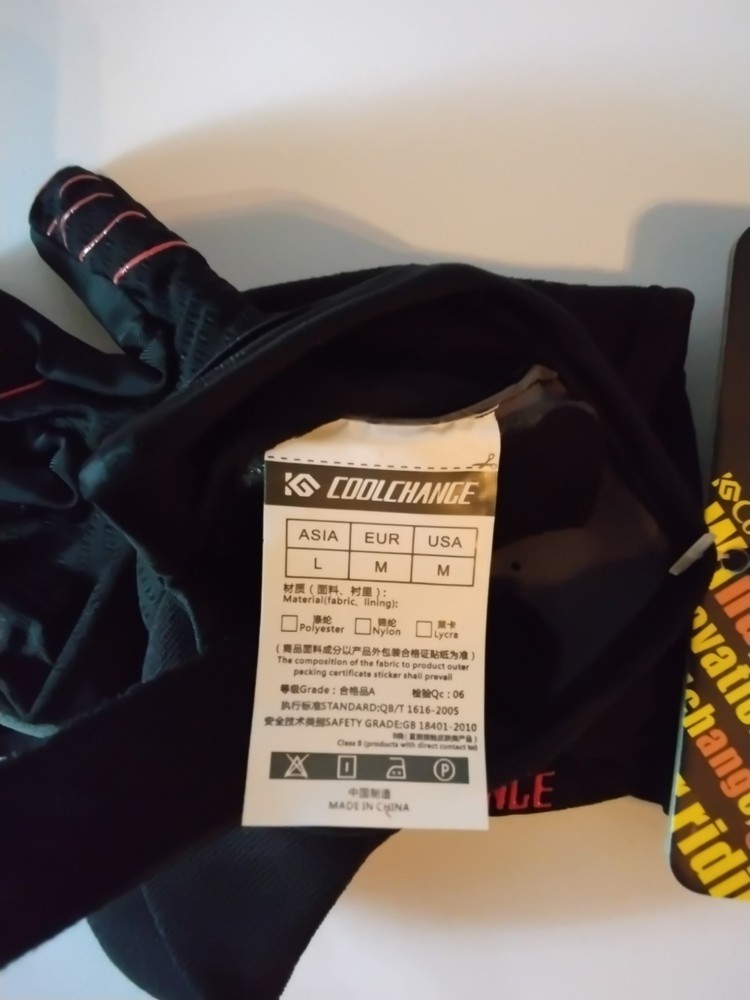 Cool Chance Size Medium Riding Gloves