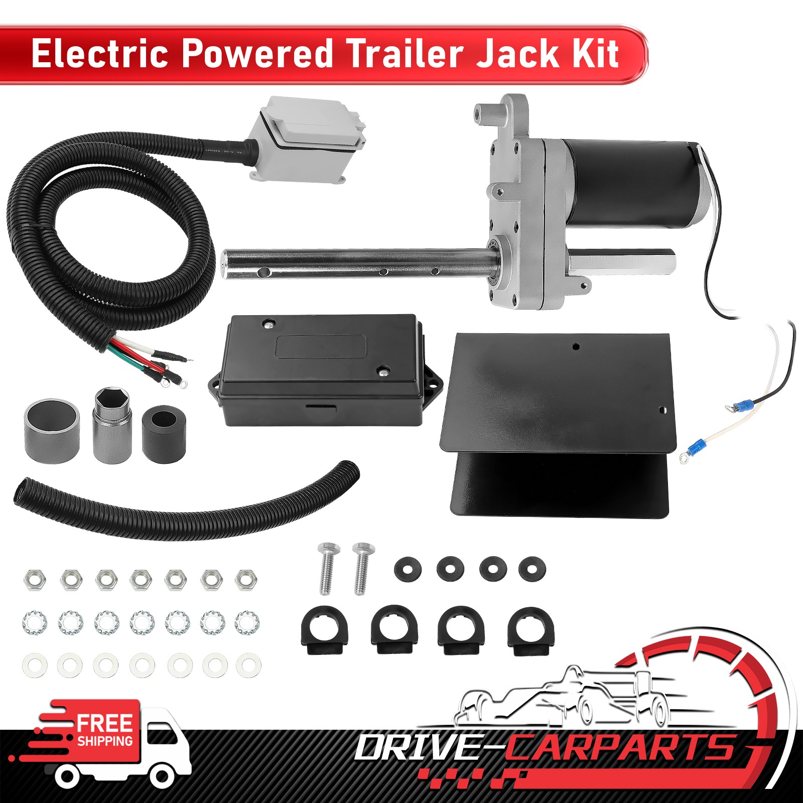 Electric Powered Trailer Jack Kit 1824200100 For Landing Gear Powered Drive Kit