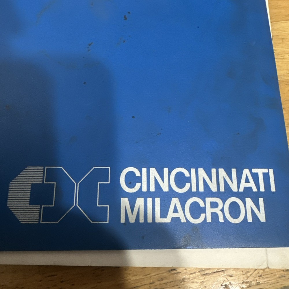 Cincinnati Turning Centers Chucking Models With Acrobatic 5 Control Manual