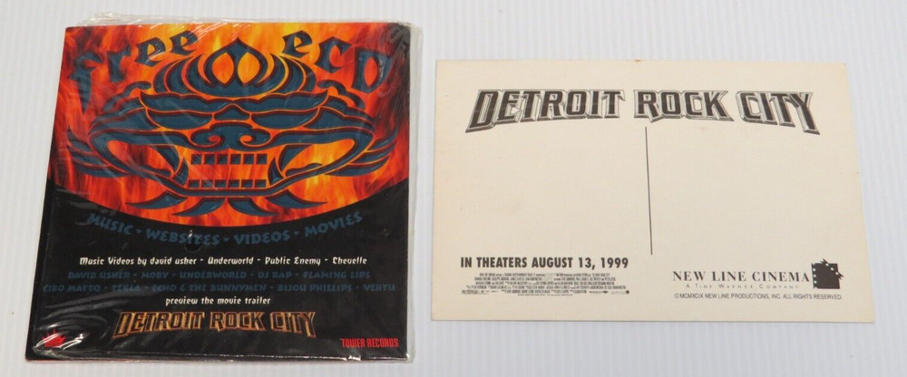 KISS DETROIT ROCK CITY THE MOVIE PROMOTIONAL ECD 1999 OFFICIAL