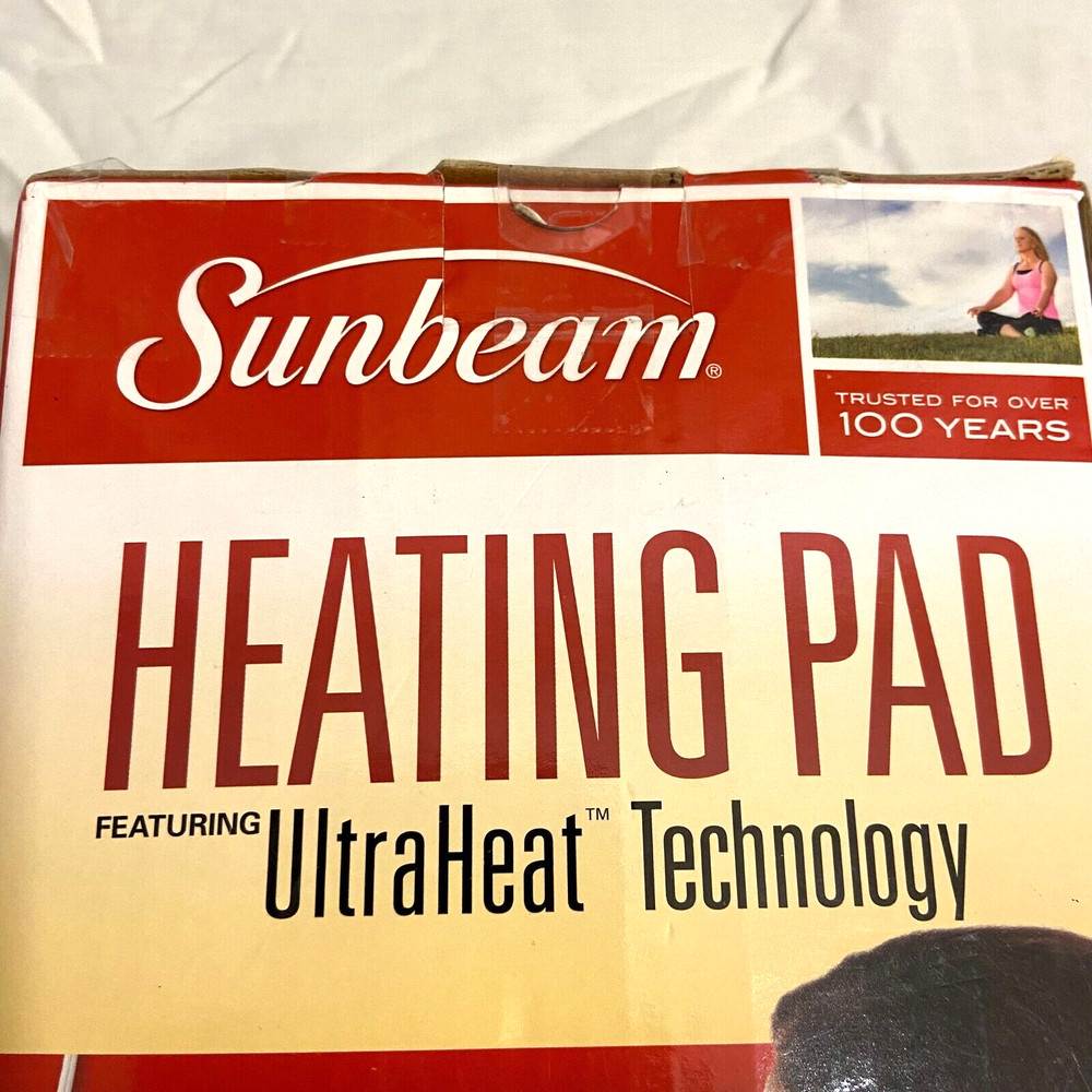 Sunbeam Heating Pad Featuring Ultraheat Technology