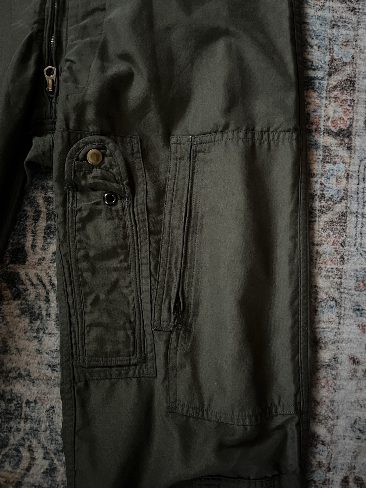 USAF Flyers CWU-27/P Military Flight Suit Coveralls Sage Green 38R