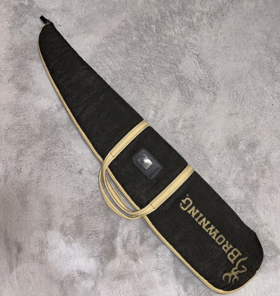 Browning Soft Rifle Case – Black Padded, Zipper