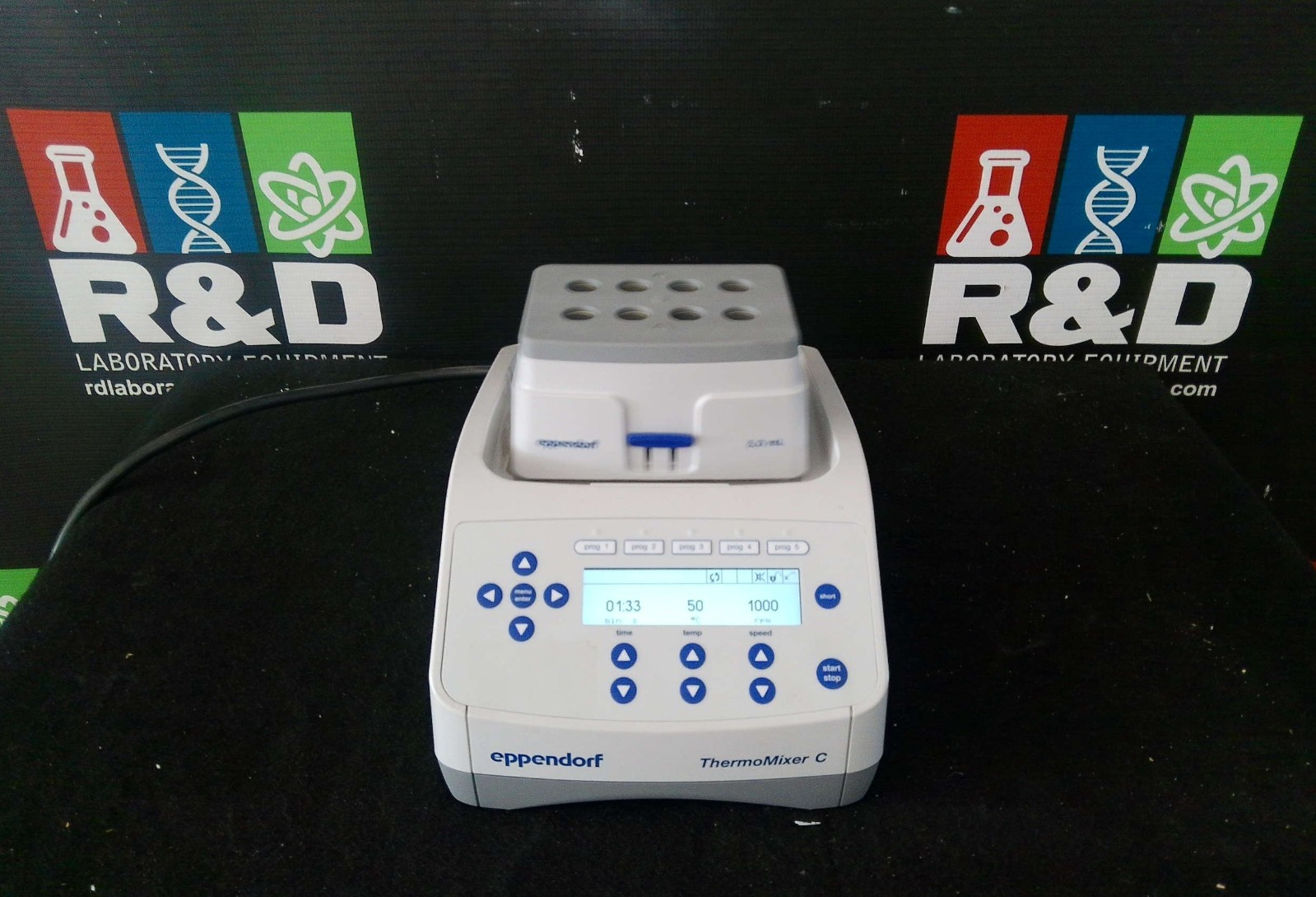 Eppendorf 5382 ThermoMixer C w/ 5.0ml Thermo Block 120v FULLY TESTED