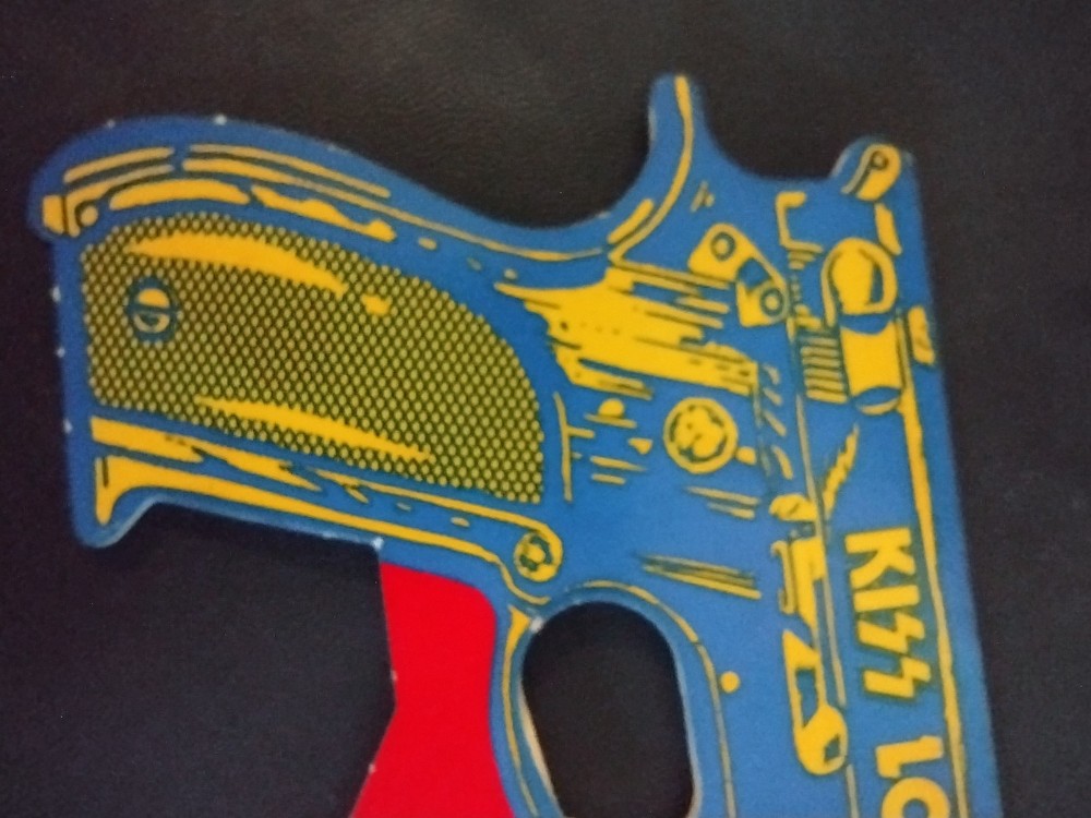 KISS Love Gun Paper Gun Nice Promo clean