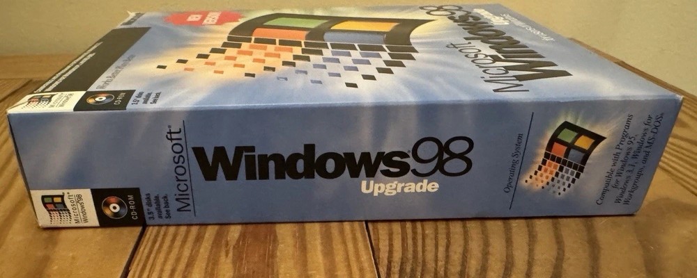 Microsoft Windows 98 Upgrade New Version 0398 Part X03-30200 - Tested