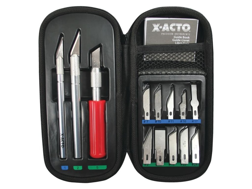 X-Acto X5285 - Basic Knife Set w/Soft Zipper Case