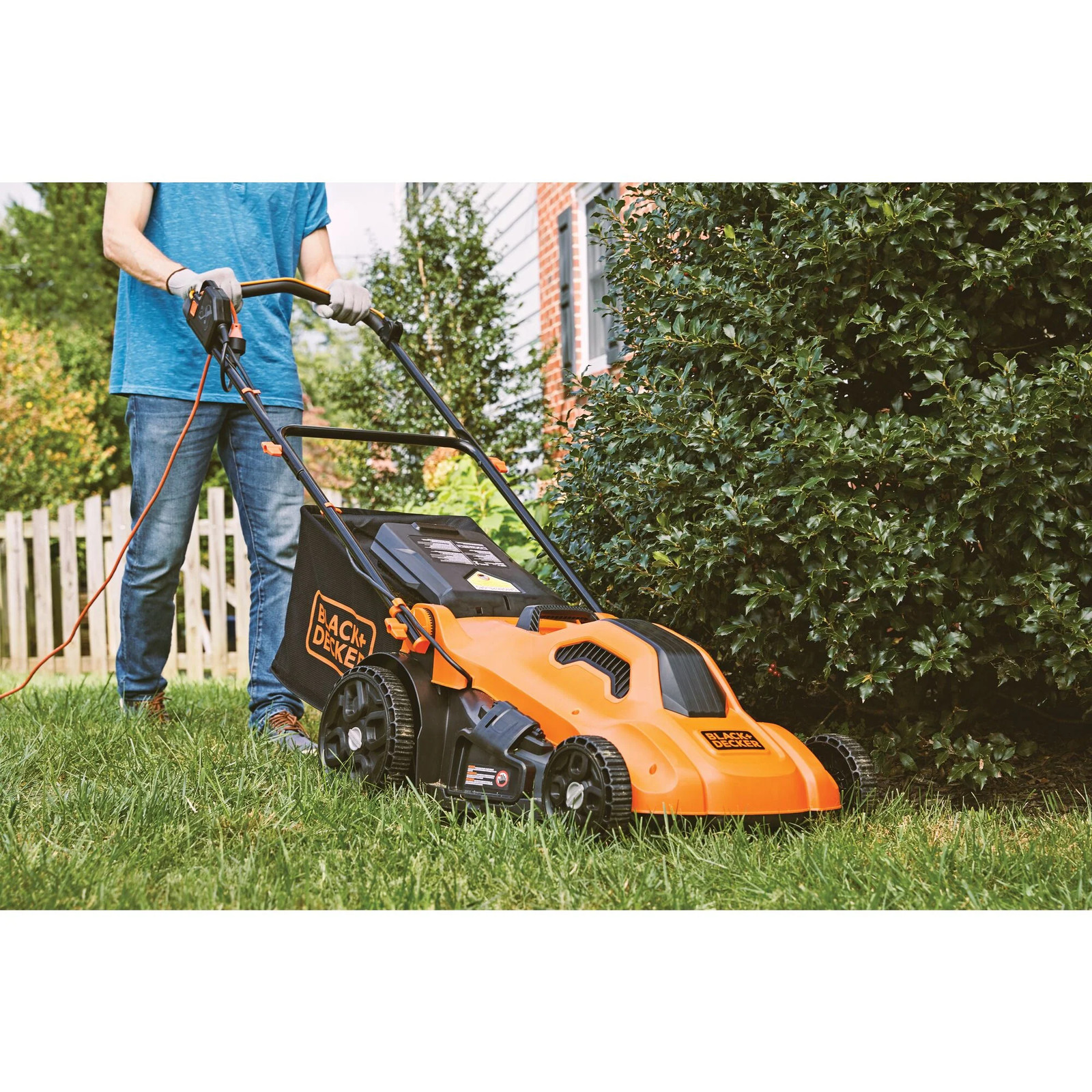 BLACK+DECKER Electric Lawn Mower, 13-Amp, Corded - BEMW213