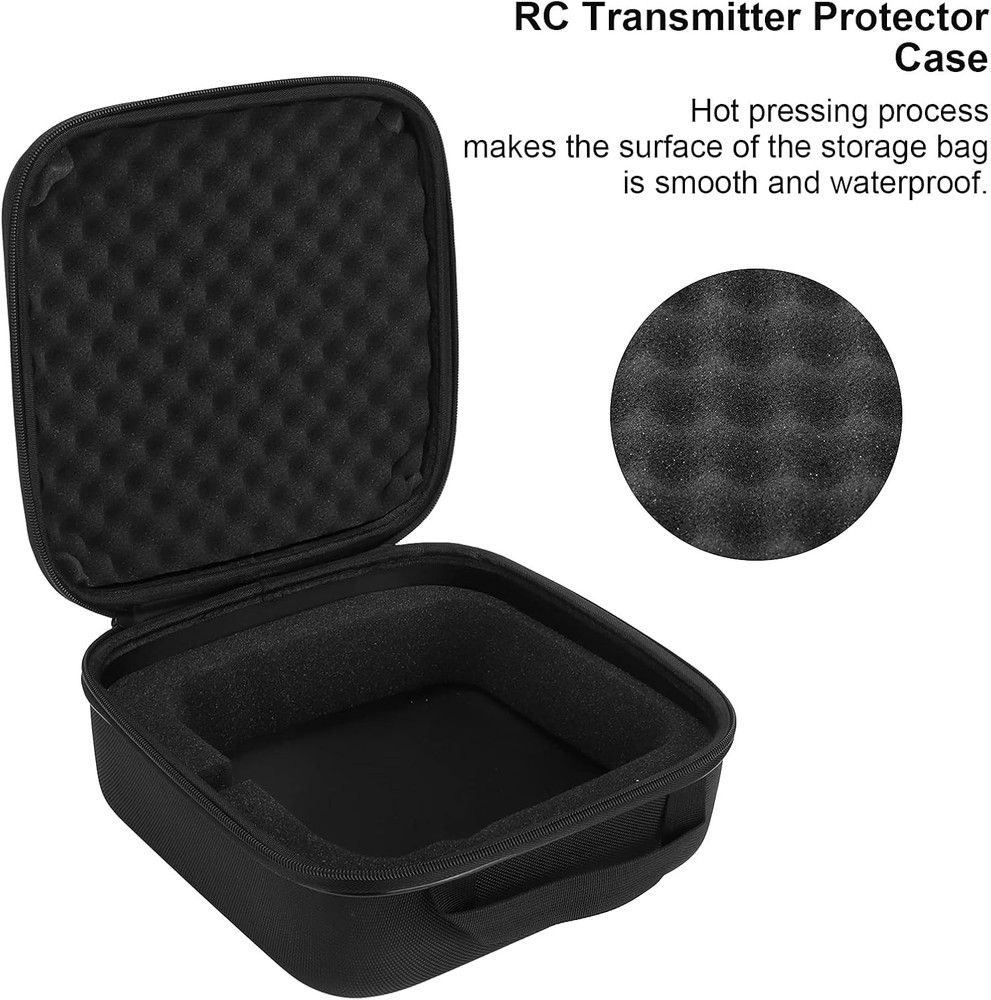 RC Storage Bag, Zipper‑Type Transmitter Protector Case Universal Small...