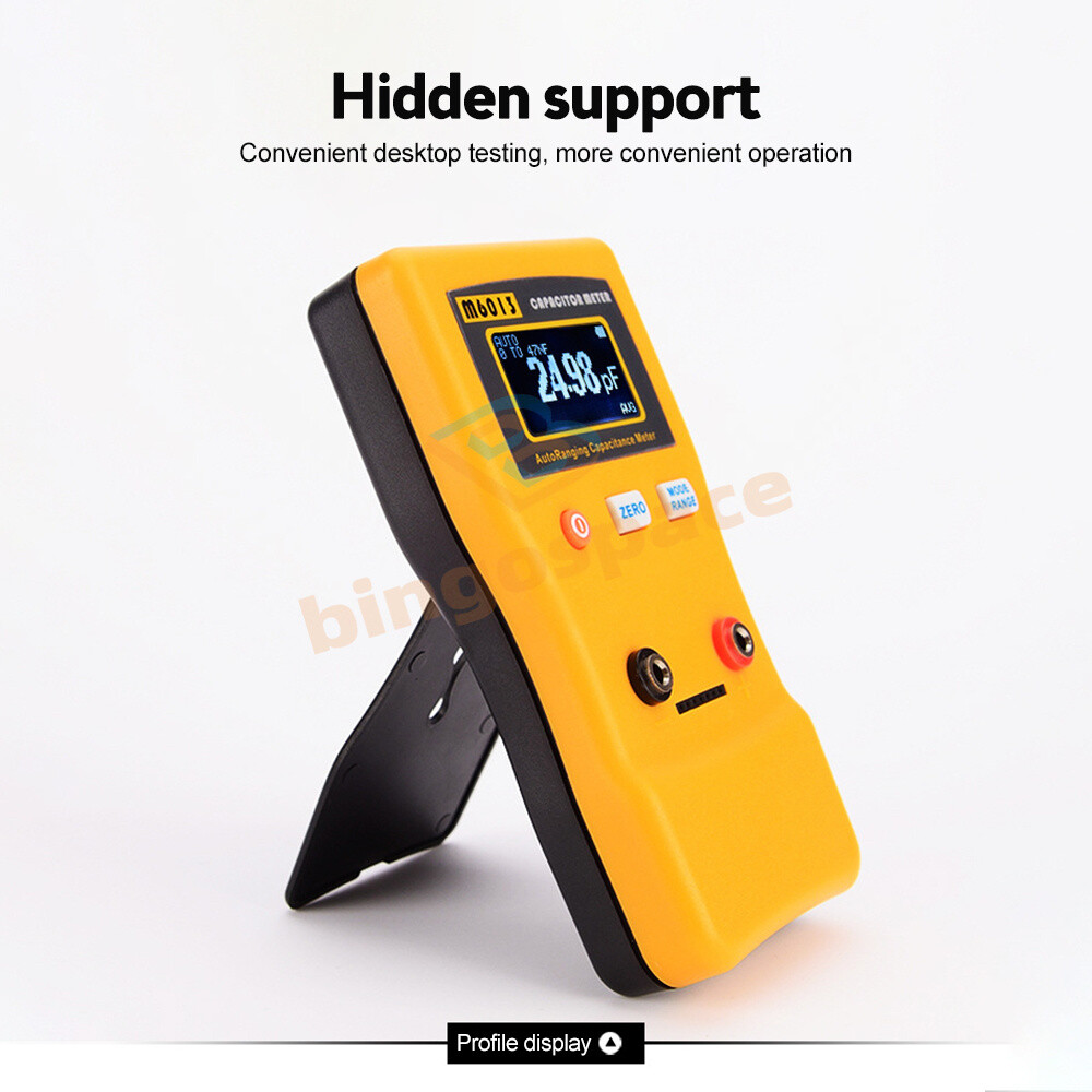 M6013 ESR Capacitance Ohm Meter Professional Resistance Capacitor Circuit Tester