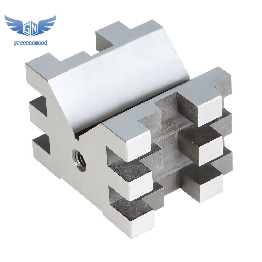 Multi-Use 2-3/8" x 2-3/4" x 2" V-Block and Clamp Set Hardened Steel Precision