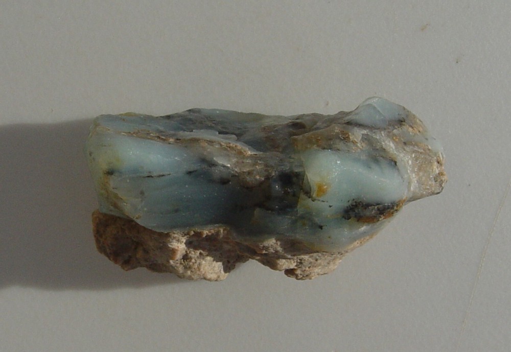 Andean Blue Dendritic Opal Rough T1184