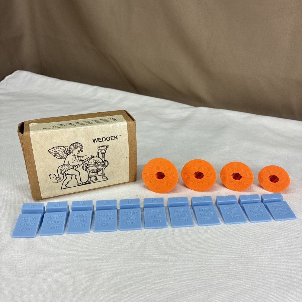 Az4 Angle Guides Combo Blue For Sharpening Stones Orange For Rods