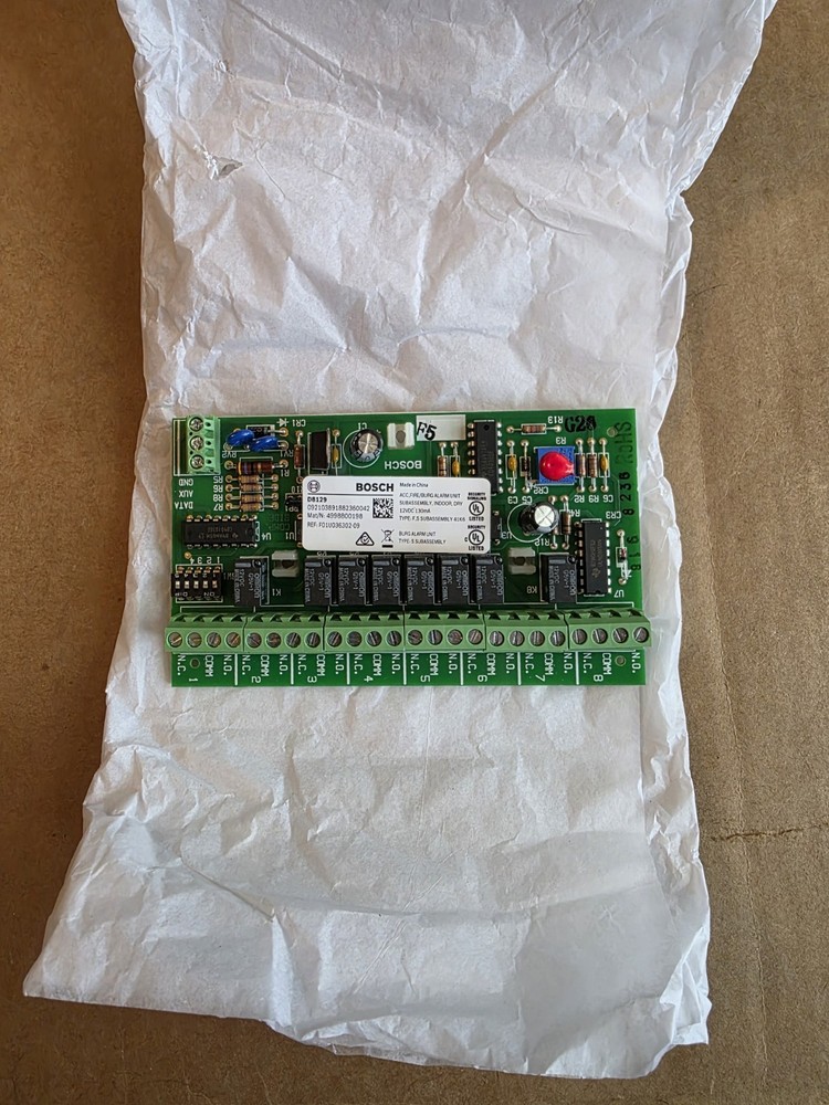 Bosch D8129 Octo-Relay Module - Brand New - Open Box
