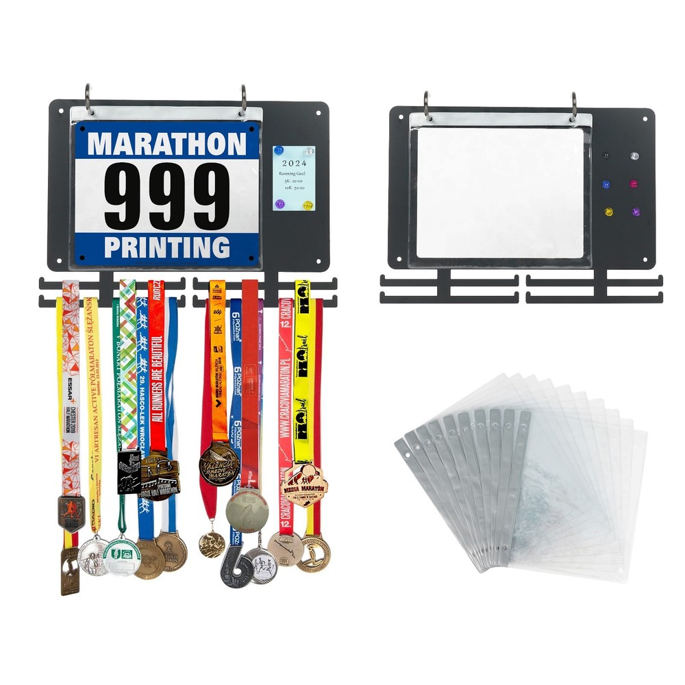 liquidation running medal display hanger