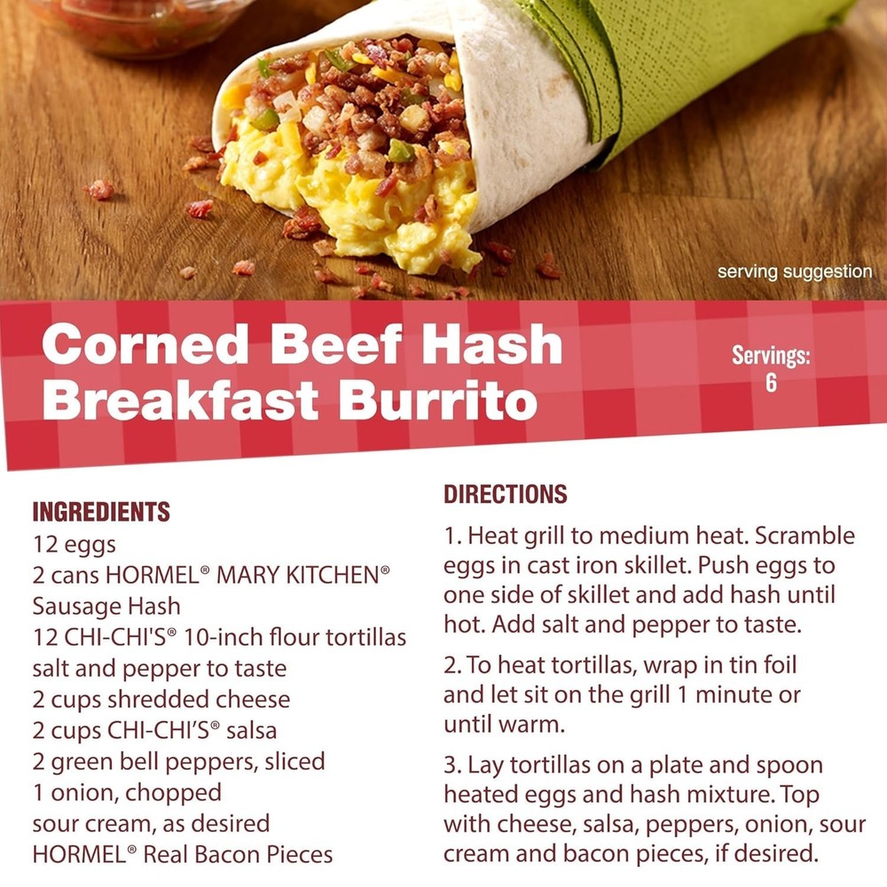 Hash Sausage Hash 14 Oz (12 Pack)