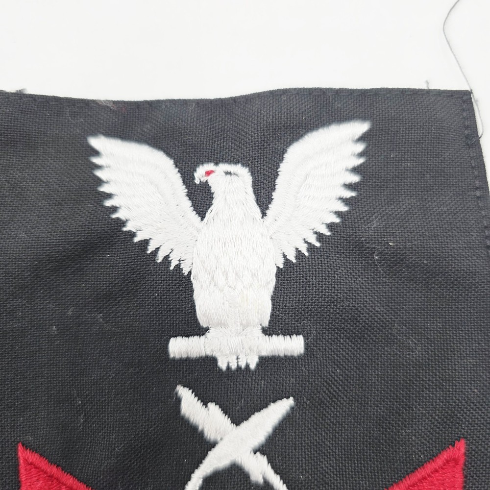 2 US Navy PO First Class E-6 Rate Cryptologic Technician Military Felt Patch