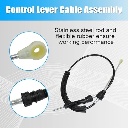 Gear Shifter Cable Manual Transmission Shift Control Cable Compatible with VW