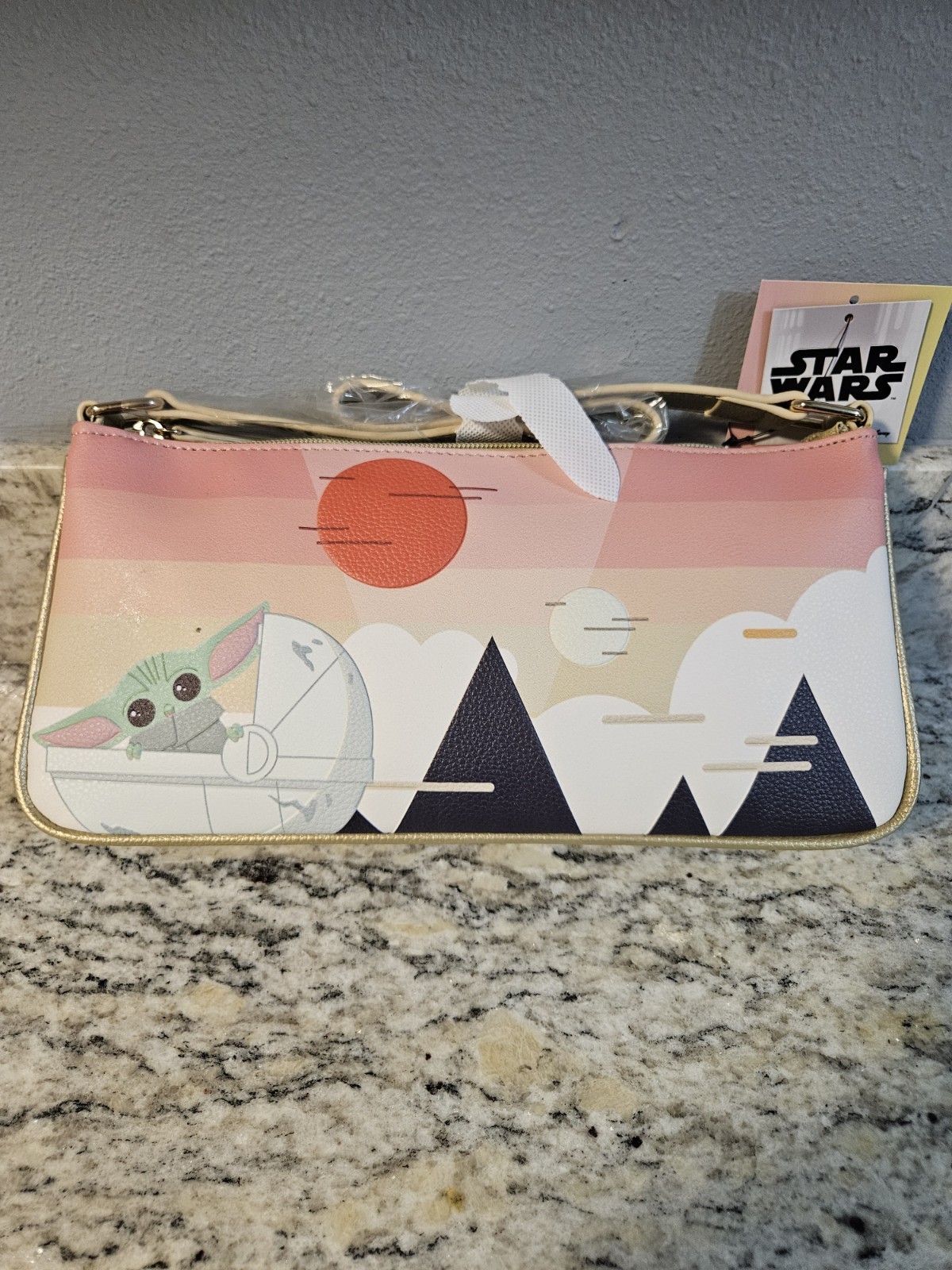 Disney Star Wars DANI by Danielle Nicole Grogu Baby Yoda Crossbody Bag NWT
