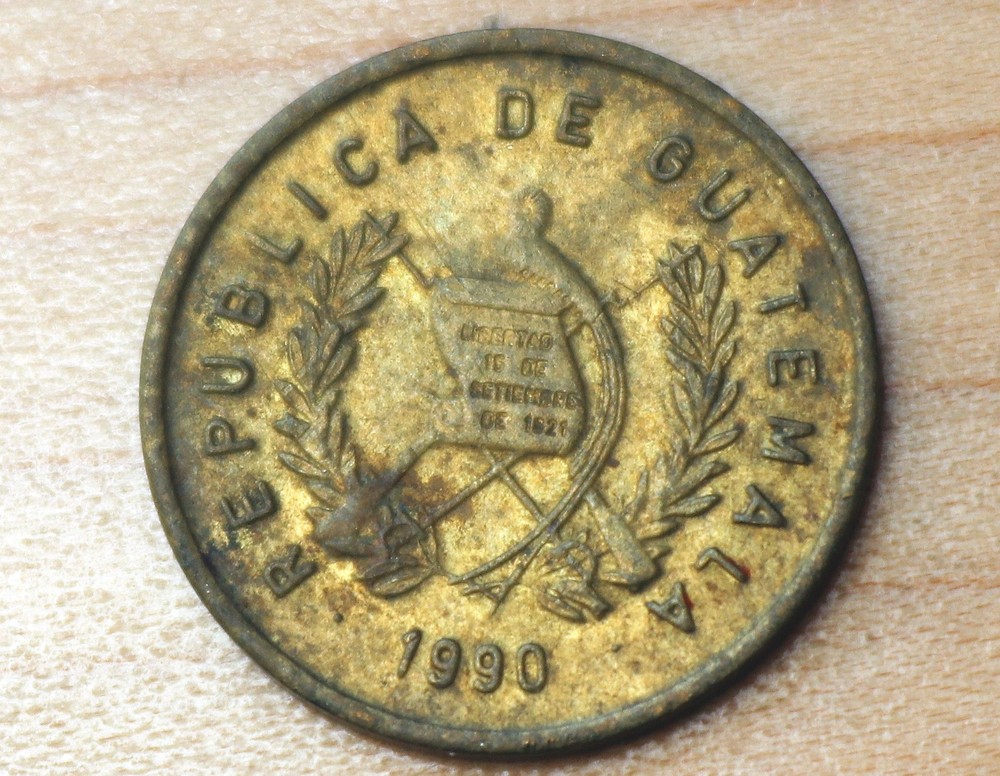 1990 Guatemala 1 Centavo