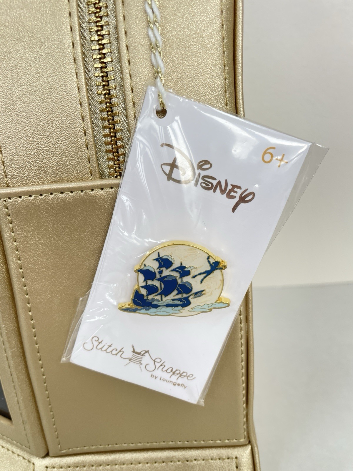 NEW Stitch Shoppe By Loungefly Tinker Bell Lantern Crossbody Bag w/ Pin PeterPan