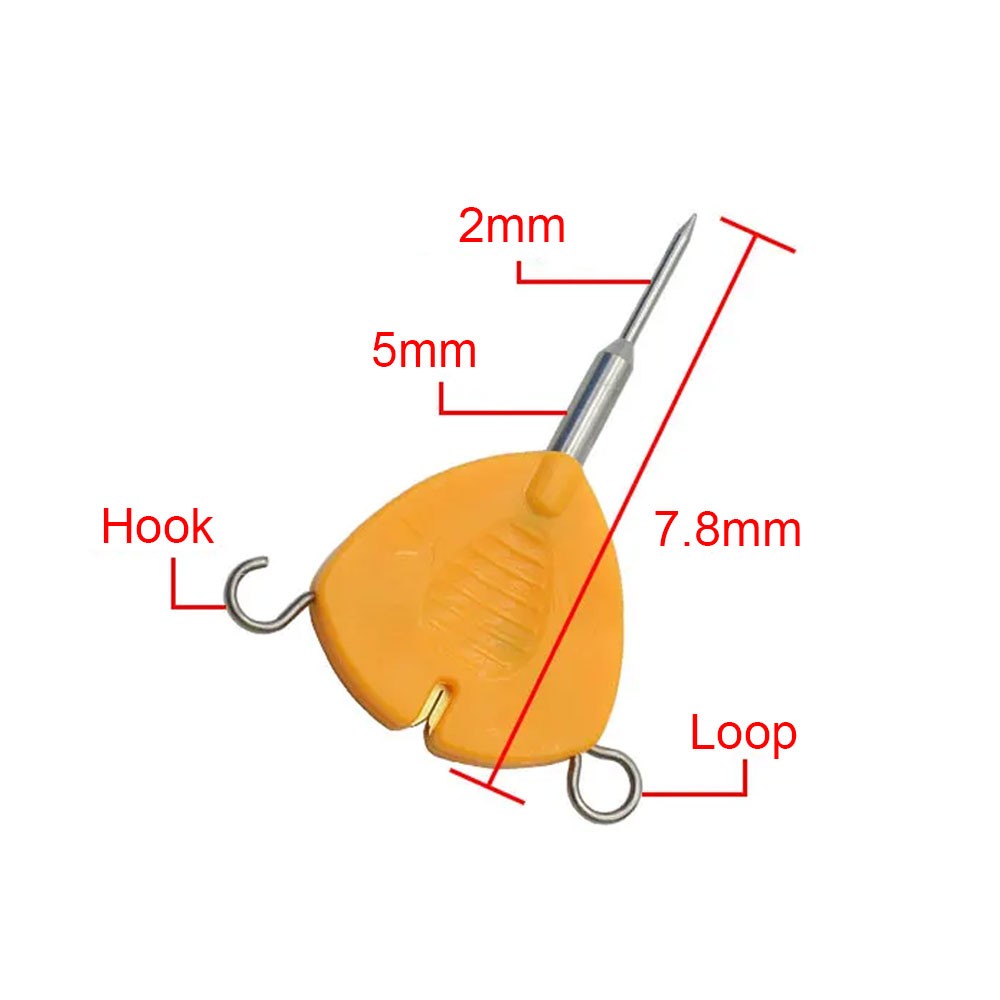 5 in 1 Multi Puller Tool Line Knotting Loop Making Braid Stripper Carp Fishing