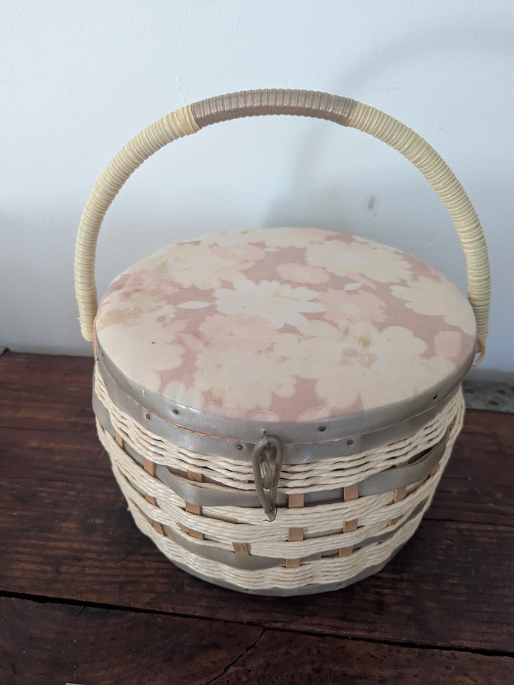 Vintage Sewing Basket