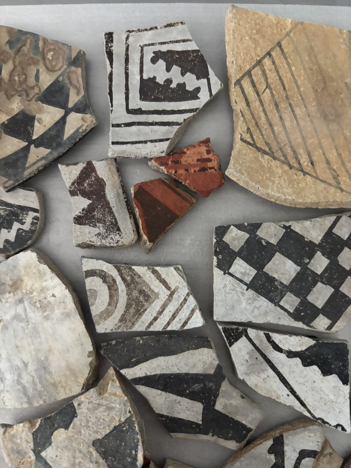 Ancient Anasazi Native American Pottery Shards Arizona L10-G FREE SHIP