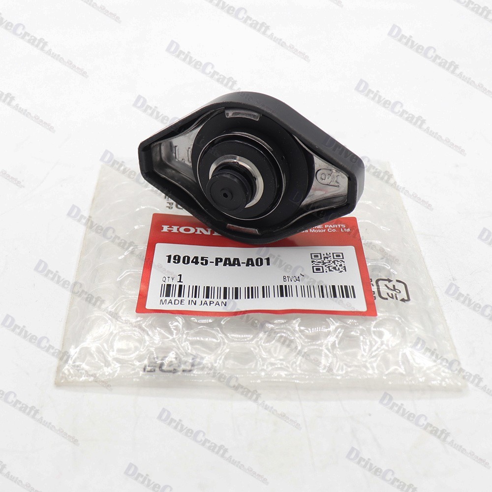 OEM Black Cooling Radiator Cap for Honda Accord Civic CR-V Fit Acura MDX RDX TLX