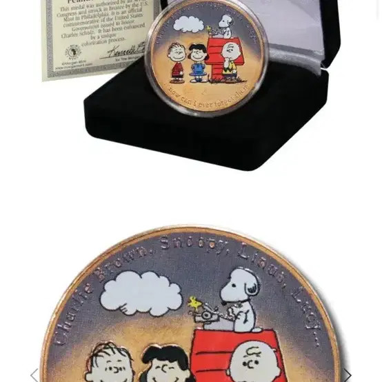 Littleton Snoopy Commemorative Coin