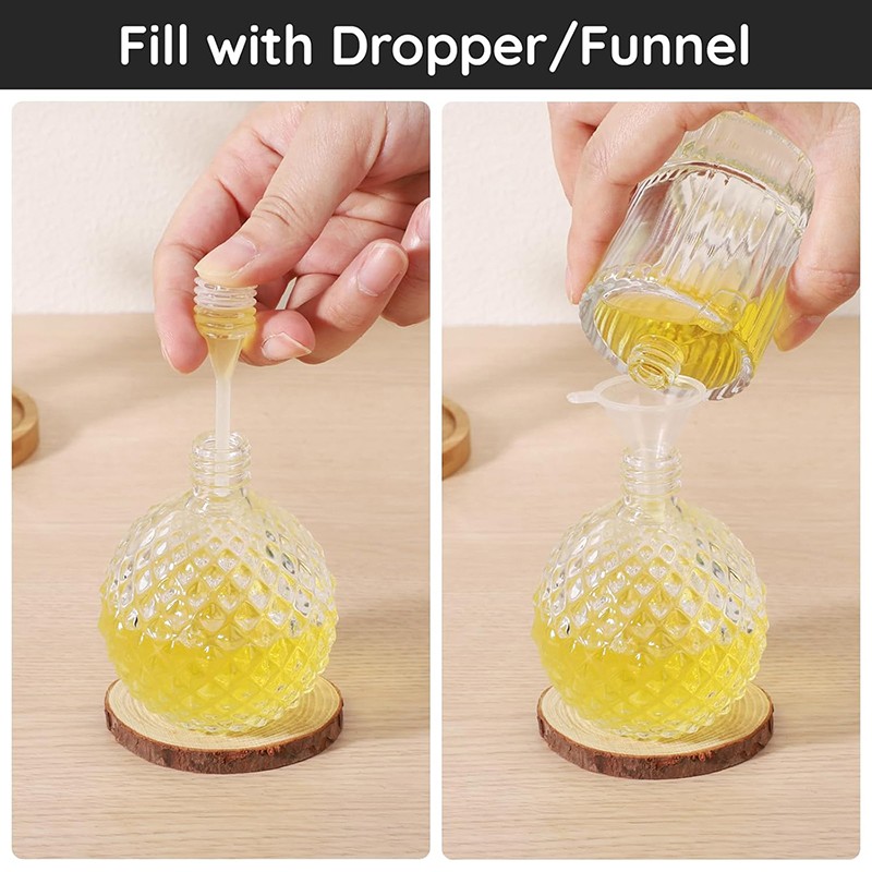 12pcs/Set Perfume Dispenser Refill Diffuser Syringe Straw Dropper Funnel Tools