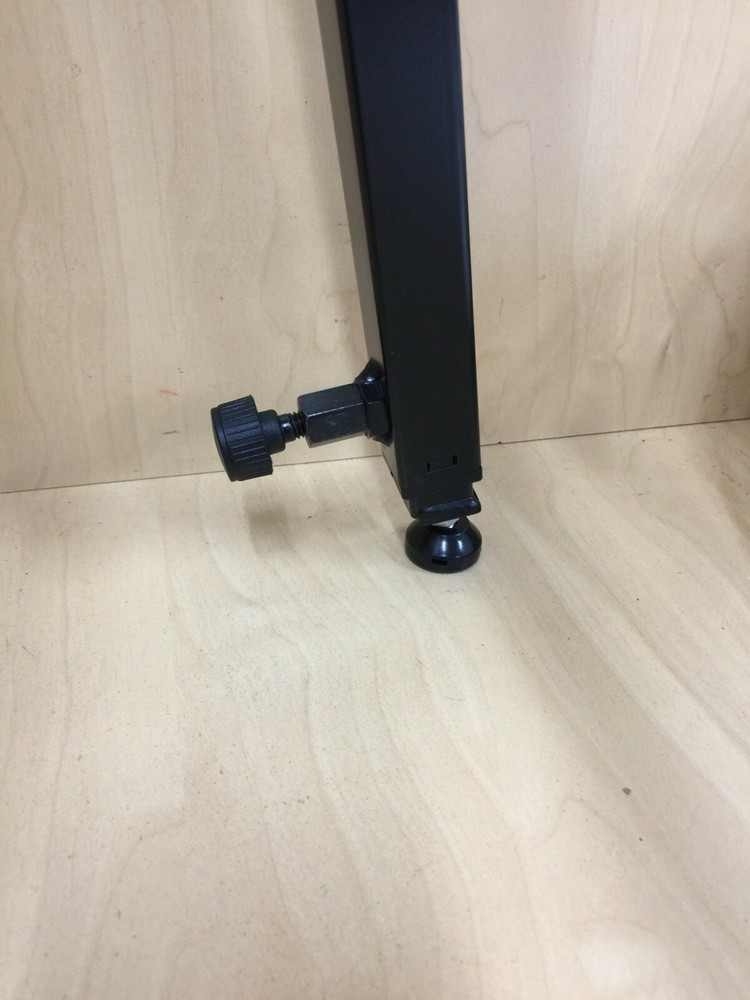 Haze KS041 Metal Structure,Table-Shape Keyboard Stand-Collapsible & Durable. BK