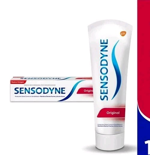 Sensodyne Original Toothpaste for Sensitive Teeth 90 g-PACK X 3 units!!!