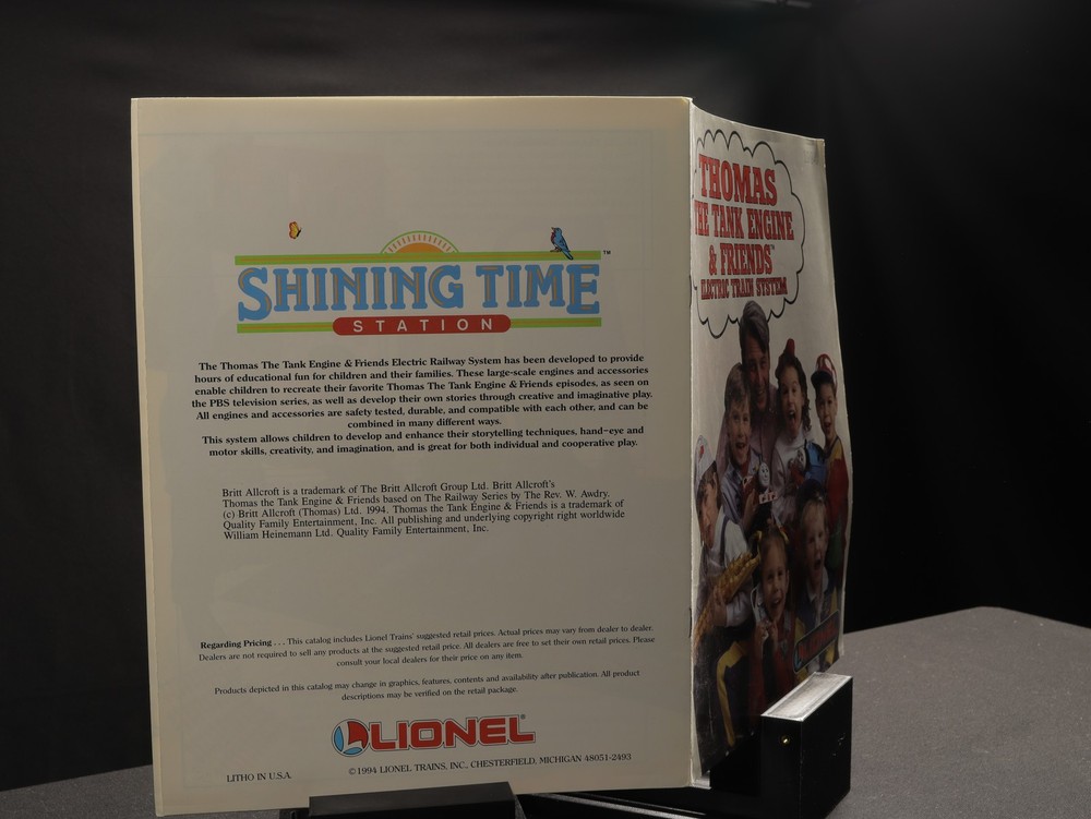 Thomas The Tank Engine & Friends Shining Time Station Catalog
