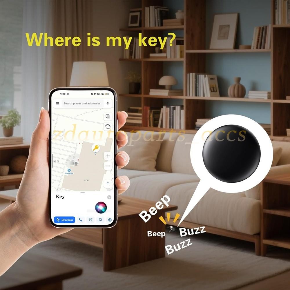 Mini GPS Tracker for Vehicles, Hidden Tracking Device for Vehicles (iOS Only)