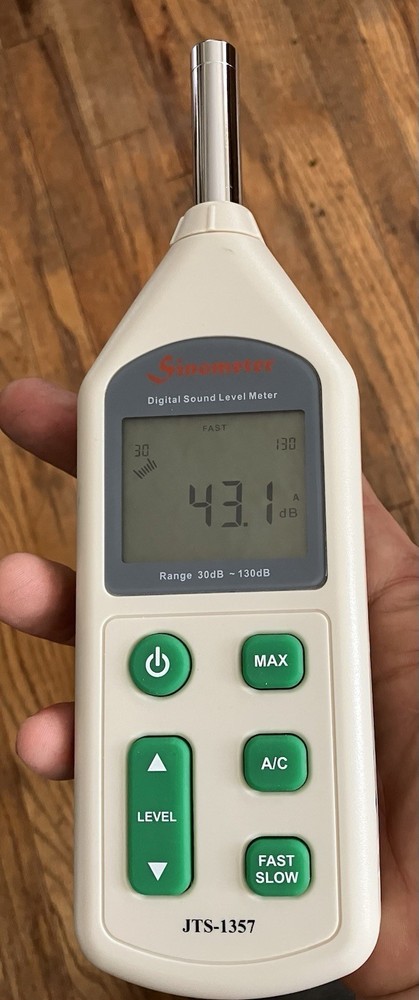 Professional Instruments Sinometer Digital Sound Level Meter JTS-1357