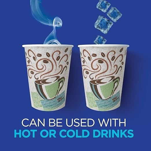 Dixie PerfecTouch 16 oz Paper Coffee Cups 500