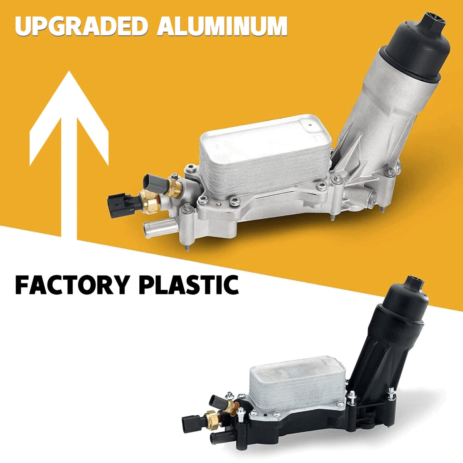 Engine Oil Cooler Filter Housing Assembly For Dodge Jeep 3.6L 5184294AE 2011-22