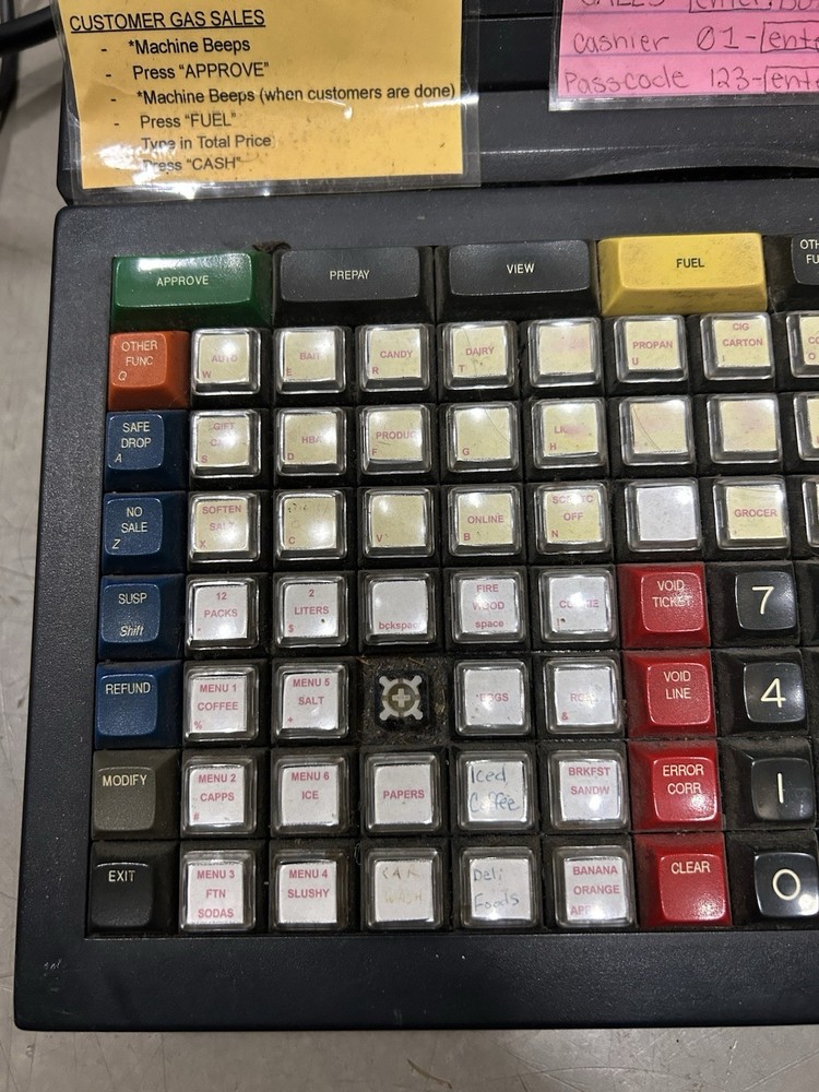 Verifone Gemstone Ruby Super System Computer RU II Model P040 03 530 NOT TESTED