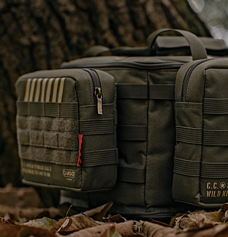 [Cargo container] Camping Storage Bag Multipurpose Slim Storage Bag S+M Set