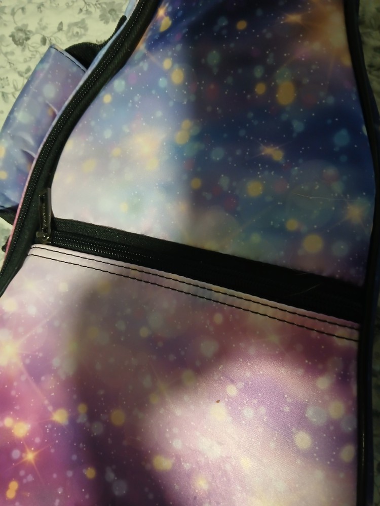 CloudMusic Multicolor Fabric String Instrument Bag with Handle and Strap