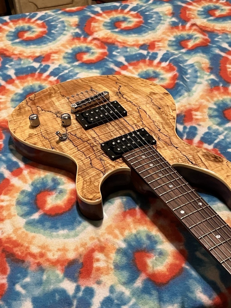 Teton M1630SM SPALTED MAPLE Electric Guitar MINT!!