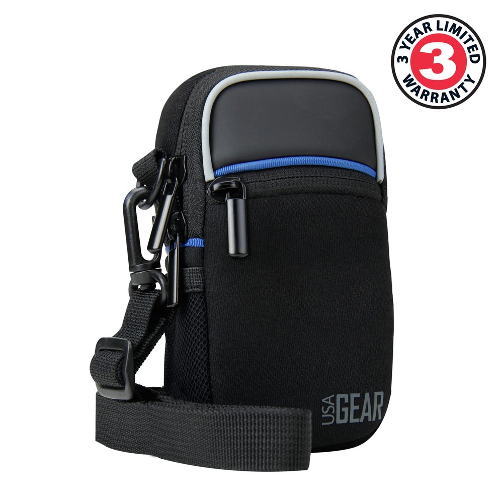 Compact Camera Bag with Waterproof Rain Cover , Belt Loop & Shoulder Strap Sling