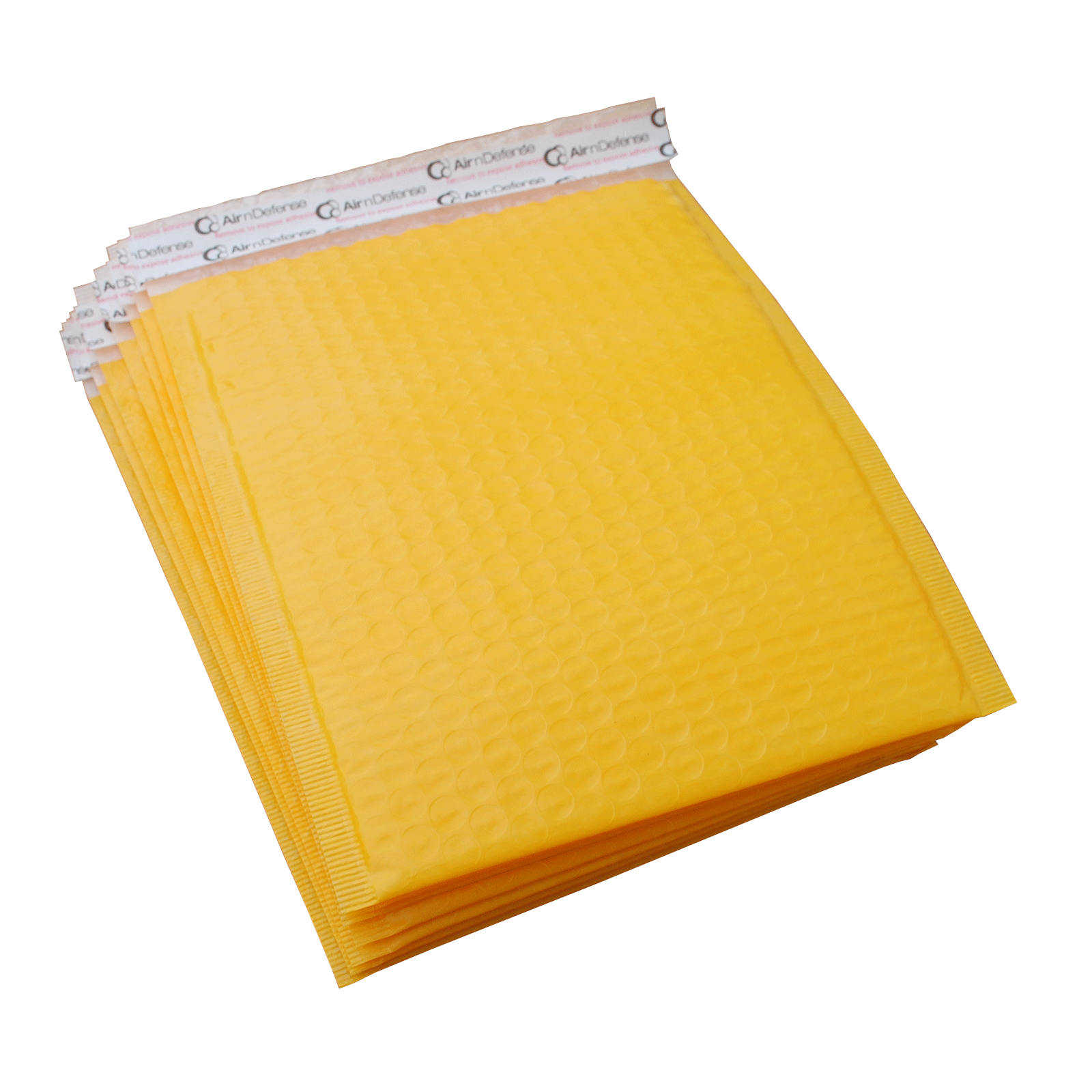 AirnDefense 1000 #000 4X8" Yellow Poly Bubble Mailers Shipping Padded Envelope