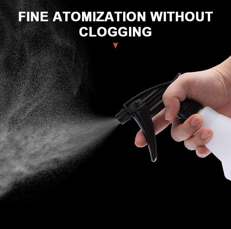 800ML Refillable Spray Bottle Adjustable Nozzle PE Plastic for Garden Car