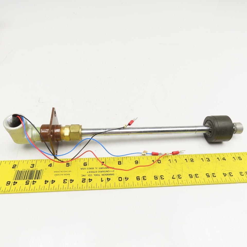 Stewart Warner Alemite 385007-A1 12" Depth Low Level Float Switch NOS