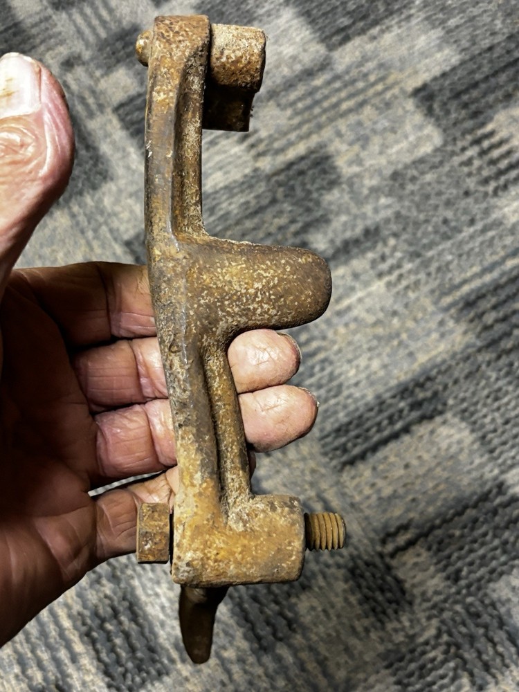 antique blacksmith "C21" POST DRILL ADVANCE ARM anvil FORGE INTEREST