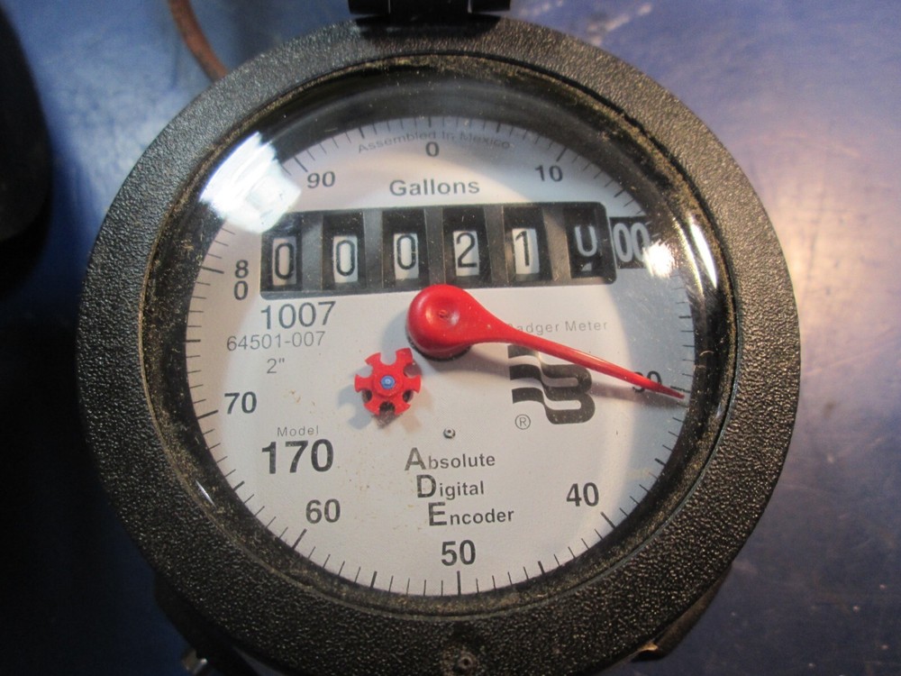 Badger Absolute Digital Encoder 64501-007 2" Water Meter