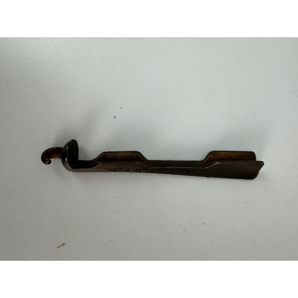 Antique Pool Cue Tip Fastener Clamp Tool w/ hook